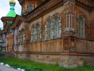 Karakol cerkiew budowana bez gwożdzi - po renowacji juz ma